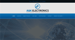 Desktop Screenshot of ankelectronics.com