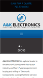 Mobile Screenshot of ankelectronics.com